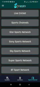 Sportzfy APK Download (v2.1) 2022 App 2